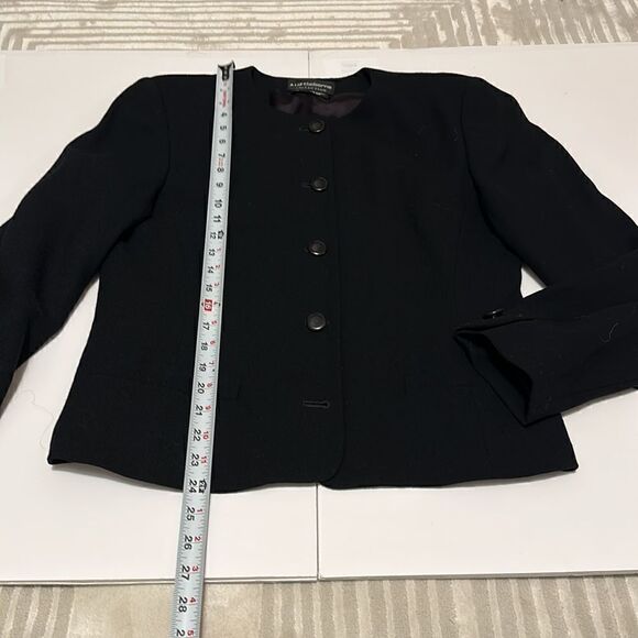 Vintage Liz Claiborne collection women’s wool button front jacket size 12 - Picture 10 of 11
